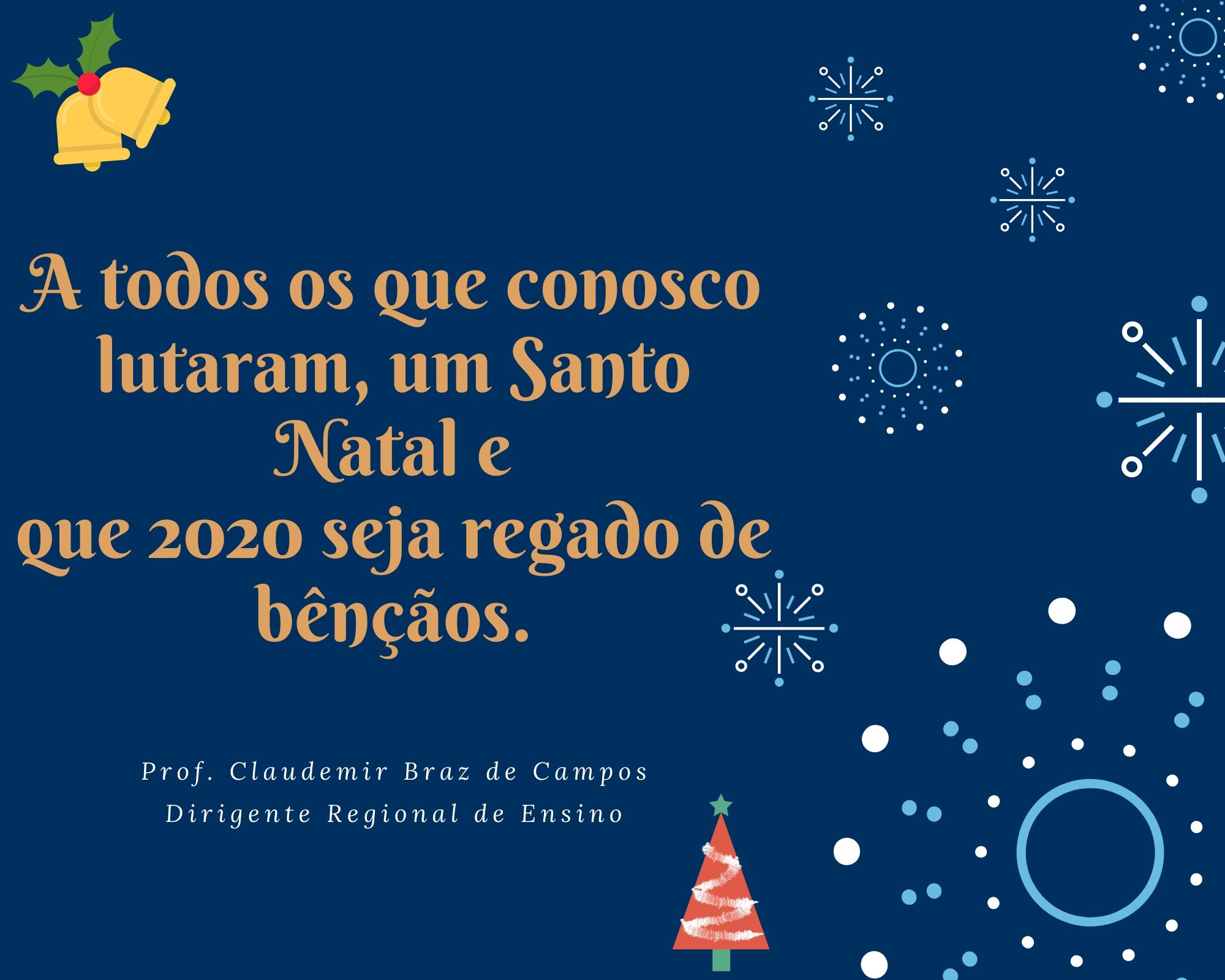 19-12-2019 – Mensagem de Natal – Diretoria de Ensino – Região de Itu