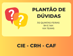 Plantão de Dúvidas