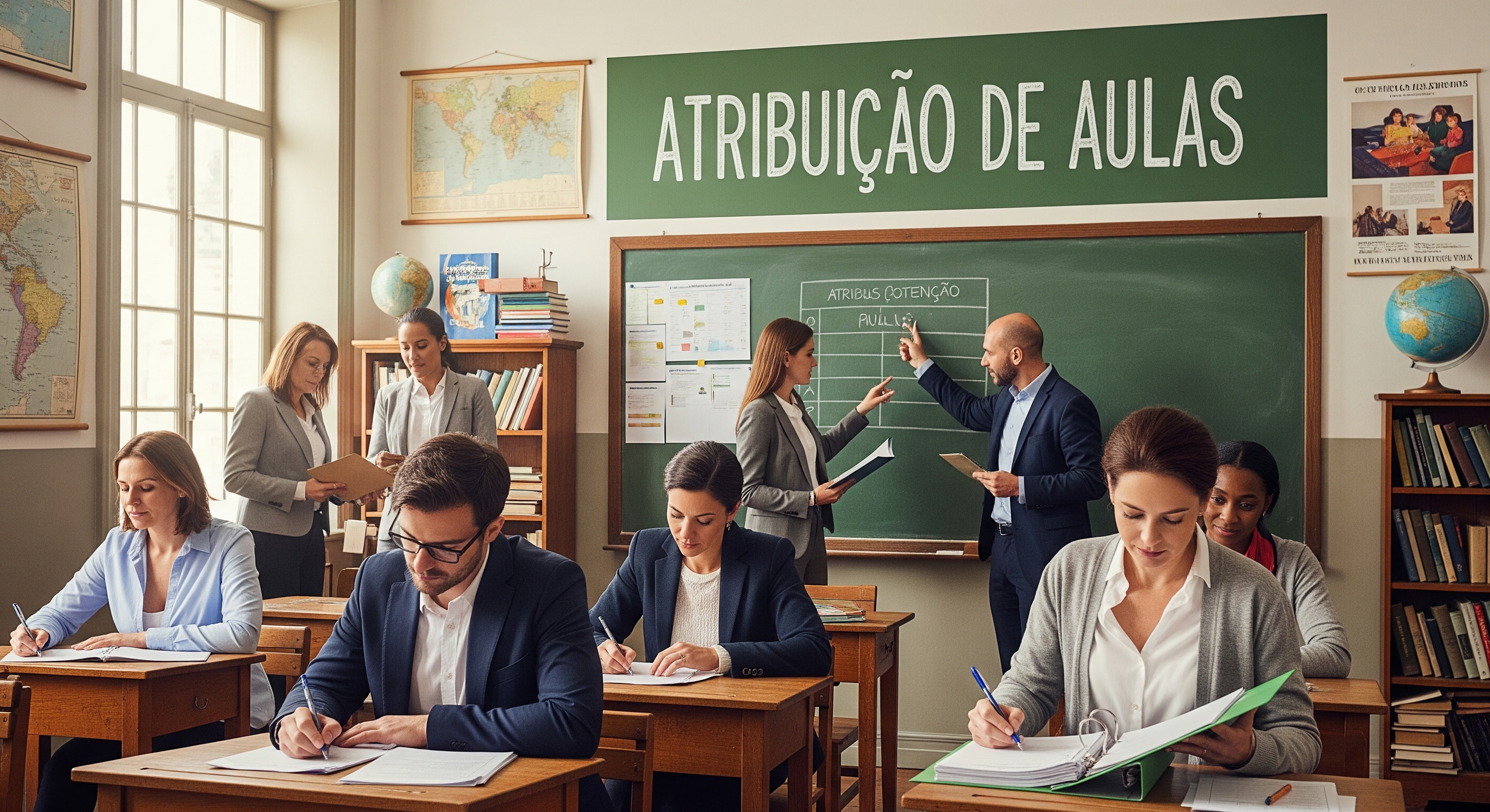 Atribuição de Aulas