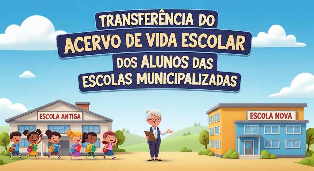Transferência do Acervo de Vida Escolar dos Alunos das Escolas Municipalizadas