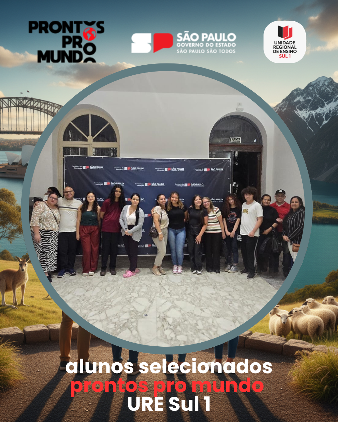 Programa Prontos Pro Mundo 2025 - Intercâmio 2026