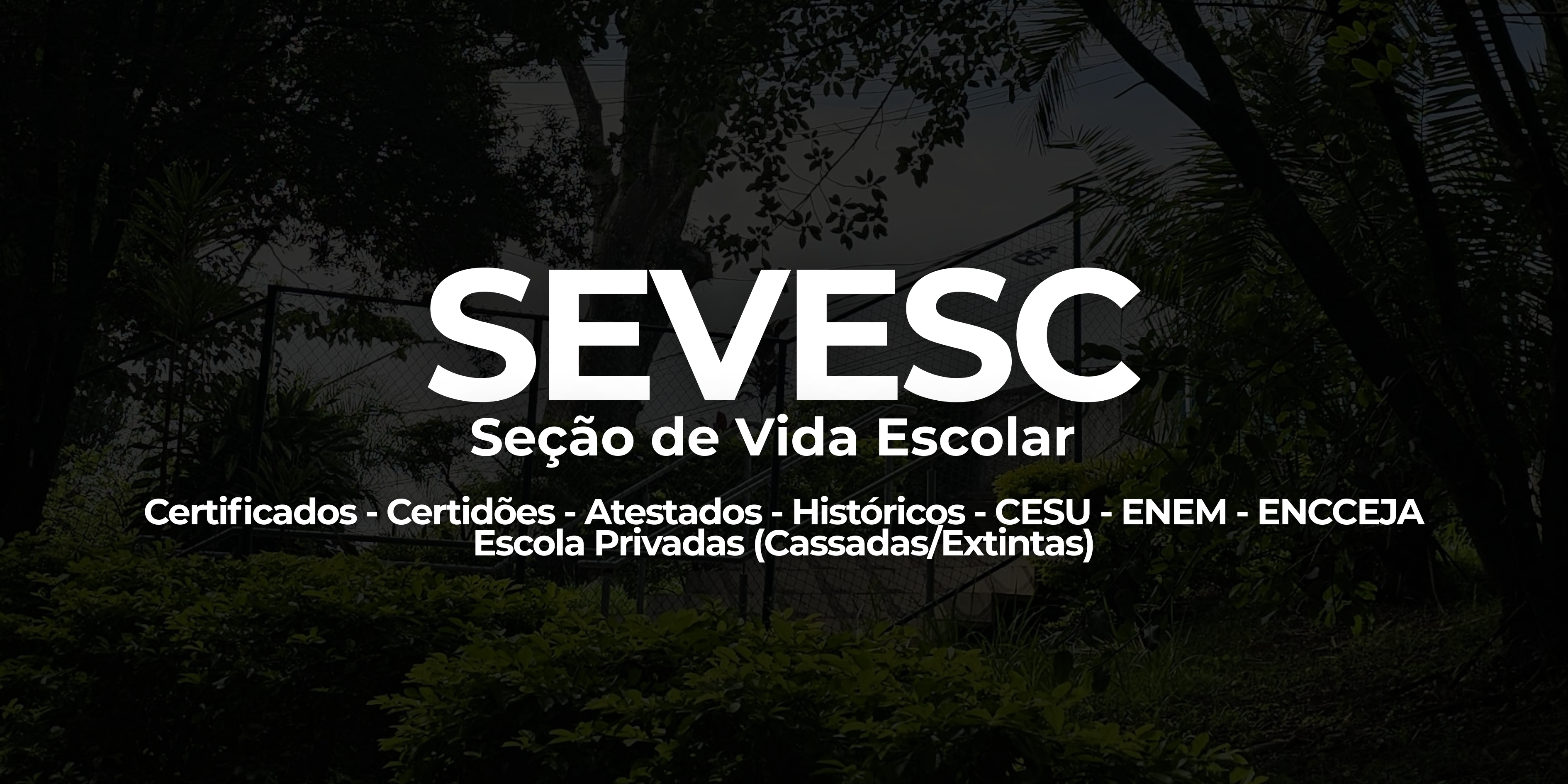 SEVESC - Serviços