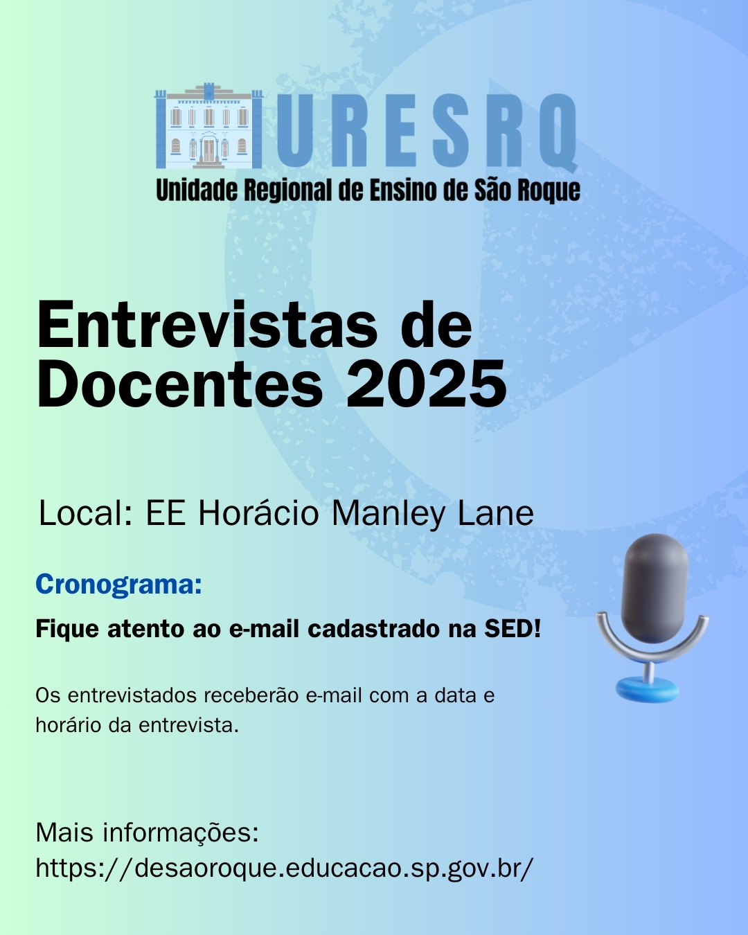 Banner para pagina de entrevistas