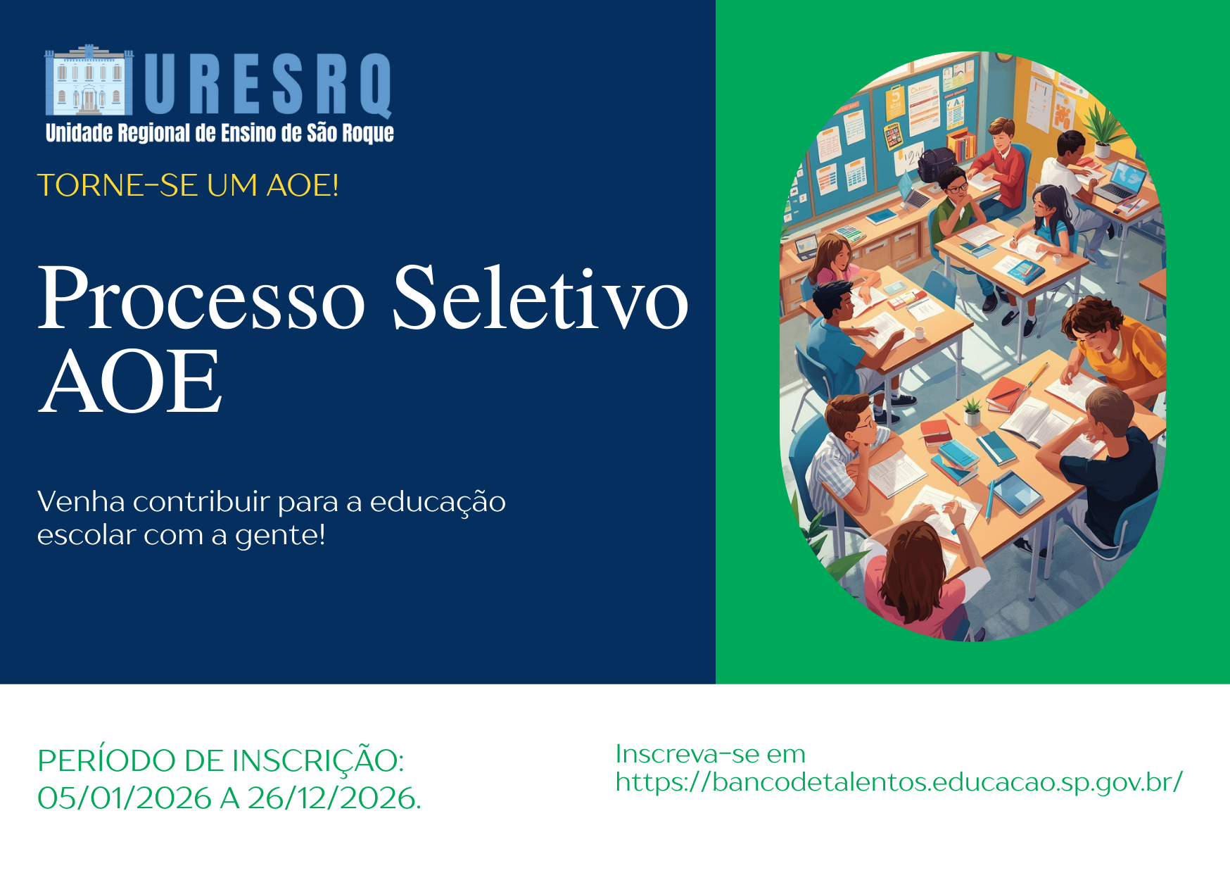 Processo Seletivo Agente de Organização Escolar