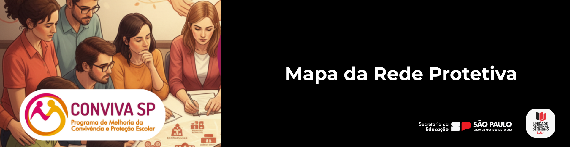 MAPA DA REDE PROTETIVA URE SUL 1 - CONVIVA SP