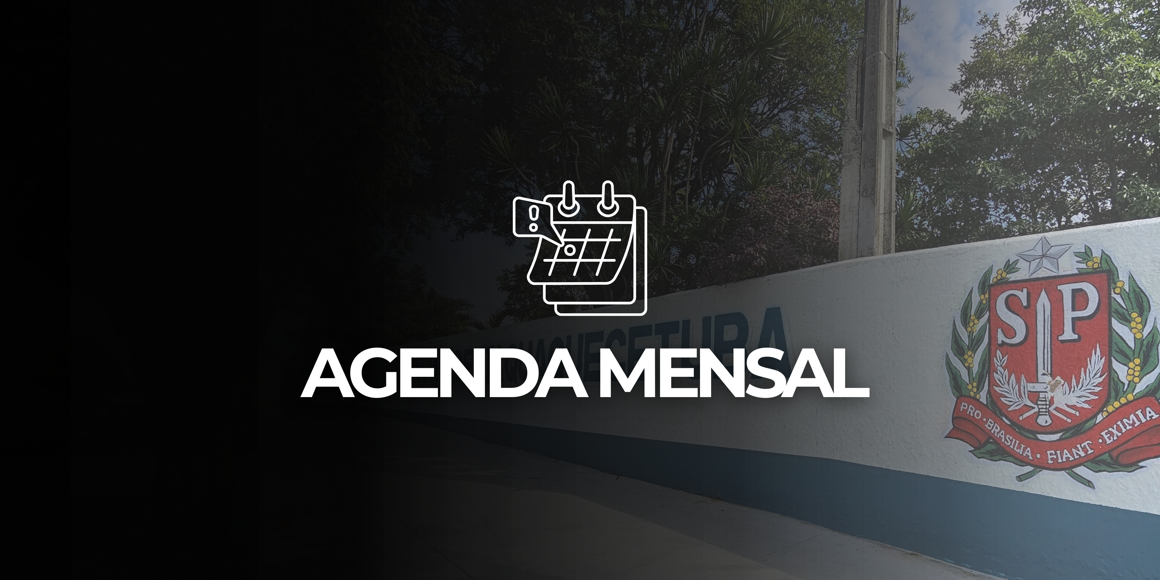 Banner da Agenda Mensal